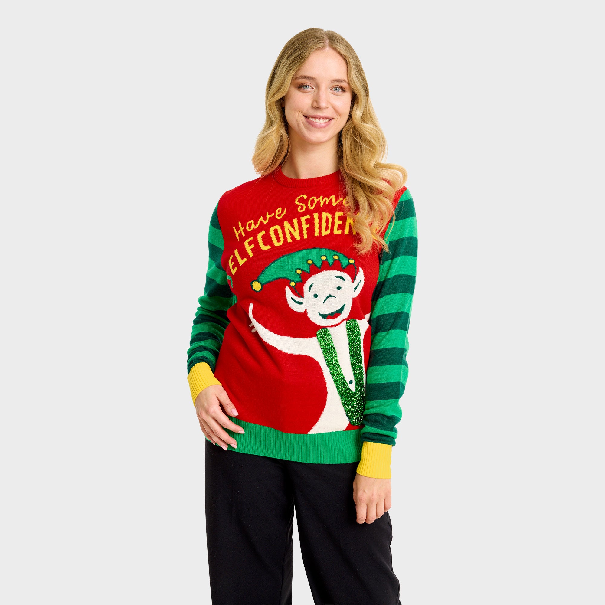 Elf Confidence julesweater - Dame